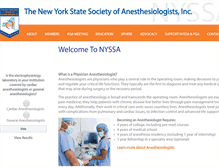 Tablet Screenshot of nyssa-pga.org